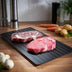 Fast Defrosting Tray Thaw  Kitchen Quick Aluminum Thaw Plate